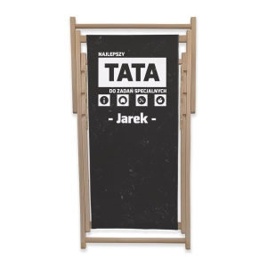 Leżak dla Taty - Dzień Ojca wzór DT01 | tata do zadań specjalnych