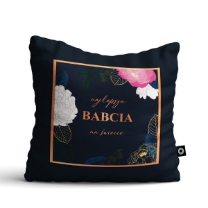Poduszka Dla Babci | Najlepsza Babcia na świecie + Imię Babci