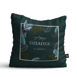 Poduszka Dla Dziadka | Najlepszy Dziadek na świecie + Imię