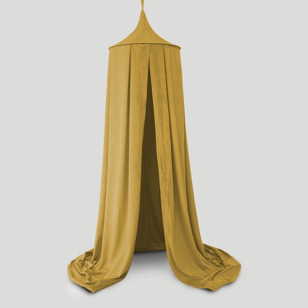 Baldachim VELVET dla dzieci VE2215 | musztarda