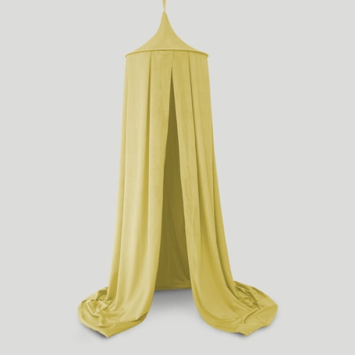Baldachim VELVET dla dzieci VE2234 | żółty