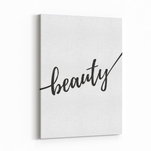 Fotoobraz wzór KW02 | napis beauty
