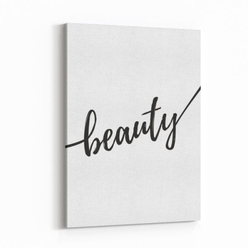 Fotoobraz wzór KW02 | napis beauty