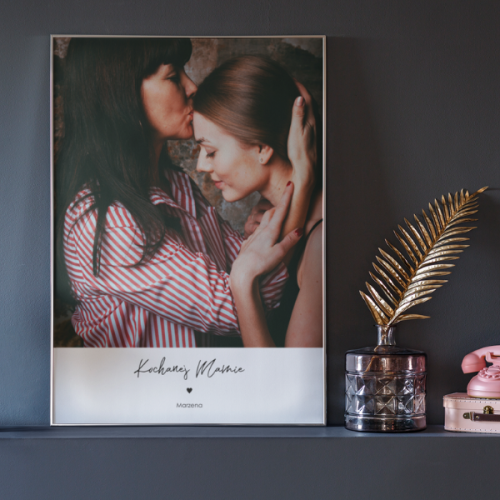 Plakat dla Mamy | Twoje zdjęcie i tekst