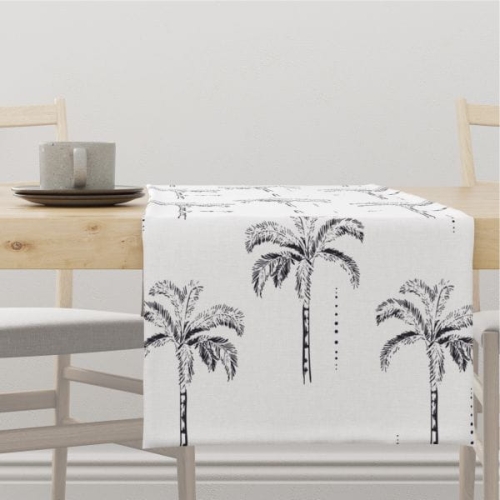 Bieżnik SUMMER wzór SM04 | palmy boho