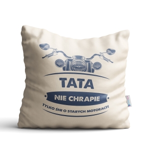 Poduszka dla Taty Dzień Ojca DT07 | tata nie chrapie