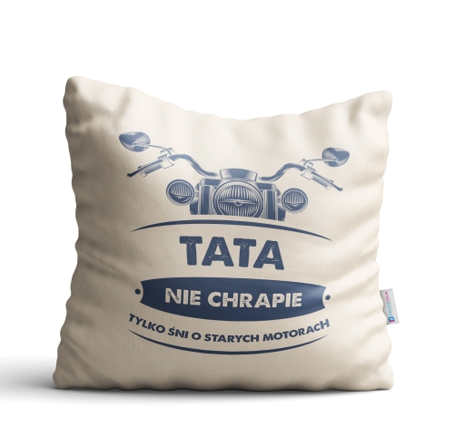 Poduszka dla Taty Dzień Ojca DT07 | tata nie chrapie