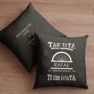 Poduszka dla Taty Dzień Ojca DT02 | rower