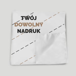 Ręcznik sportowy z dowolnym nadrukiem jednostronnym