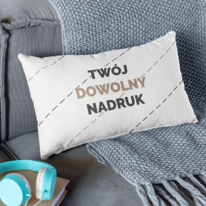 Poduszka prostokątna z dowolnym nadrukiem