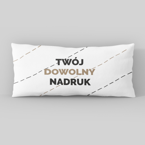 Poduszka 50 x 140 cm z dowolnym nadrukiem