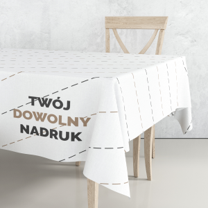 Obrus z dowolnym nadrukiem