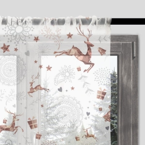 Firana świąteczna WINTER wzór BN18 | świąteczne ornamenty