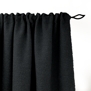Zasłona BOUCLE BC2082 | czarny