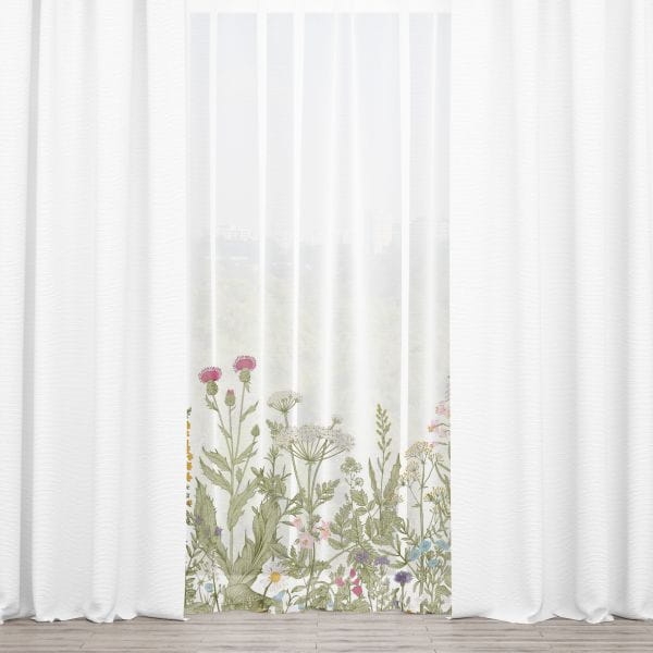 Firana SUMMER wzór SM01 | letnia łąka