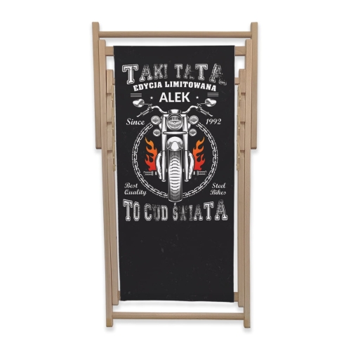 Leżak dla Taty - Dzień Ojca wzór DT03 | motor