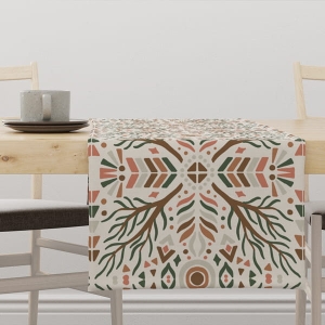 Bieżnik świąteczny WINTER wzór BN69 | Zimowe boho