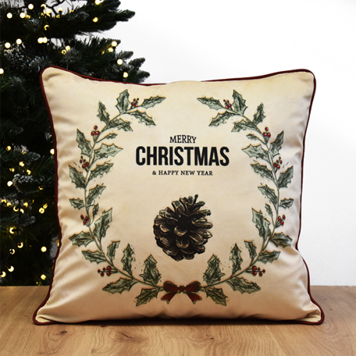 Poduszka XMAS COLOUR EDGE | kolorowy