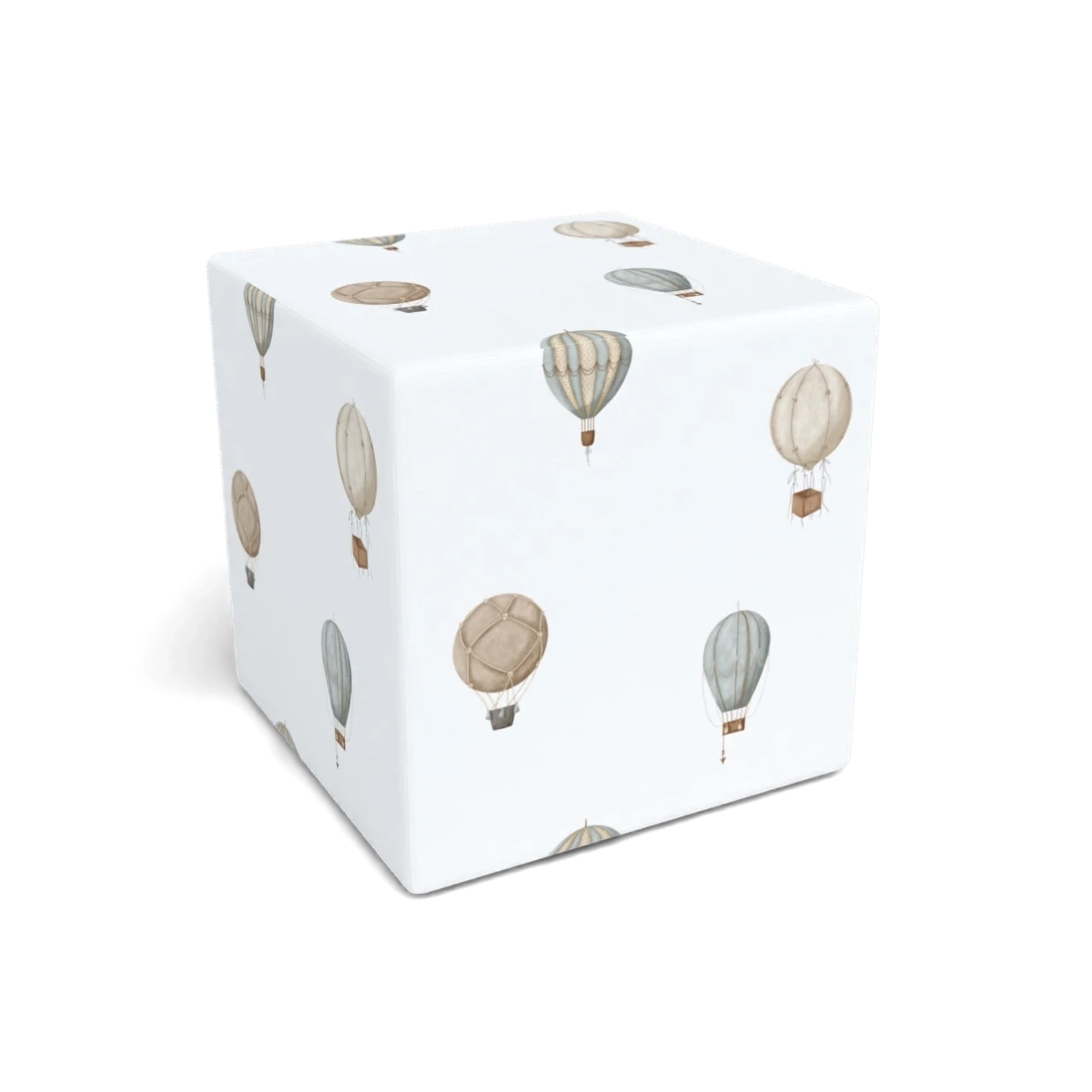 Pufa kostka OCEAN DREAM wzór D123 | senne balony