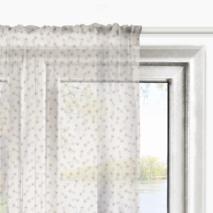 Firana dla dzieci PRETTY FLOWERS wzór D138 | pastelowa łączka
