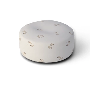 Pufa podnóżek dla dzieci PRETTY FLOWERS wzór D137 | kwiatowe gałązki