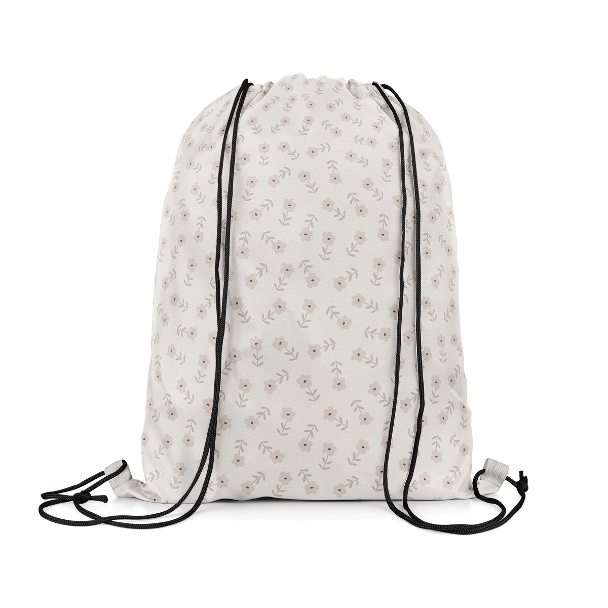 Plecak Worek dla dzieci PRETTY FLOWERS wzór D138 | pastelowa łączka