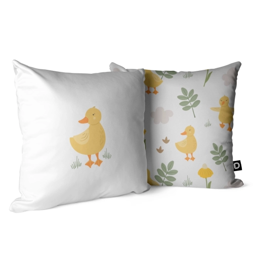 Poduszka dla dzieci LOVELY FARM wzór D149 | kaczuszka