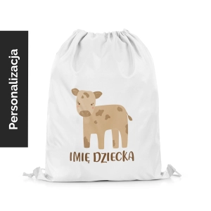 Plecak Worek dla dzieci LOVELY FARM wzór D151 | krówki