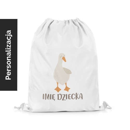 Plecak Worek dla dzieci LOVELY FARM wzór D152 z imieniem | gąska