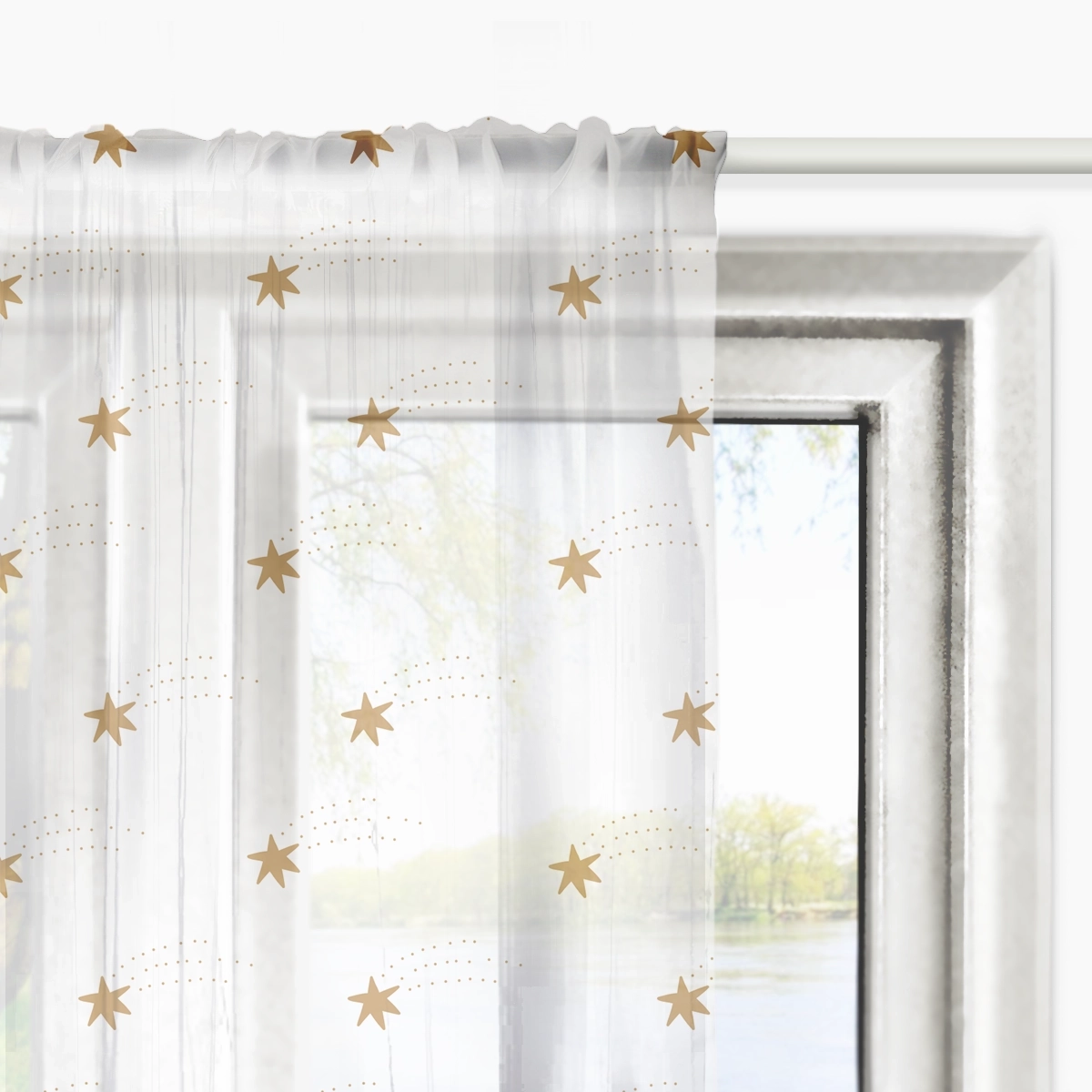 Firana dla dzieci INDIAN BOHO wzór D181 | komety