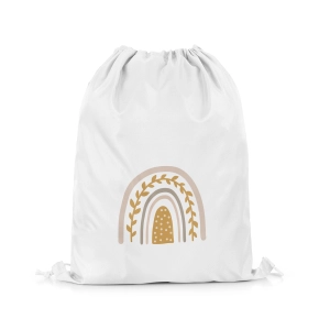 Plecak Worek dla dzieci INDIAN BOHO wzór D182 | tęcze w kropki