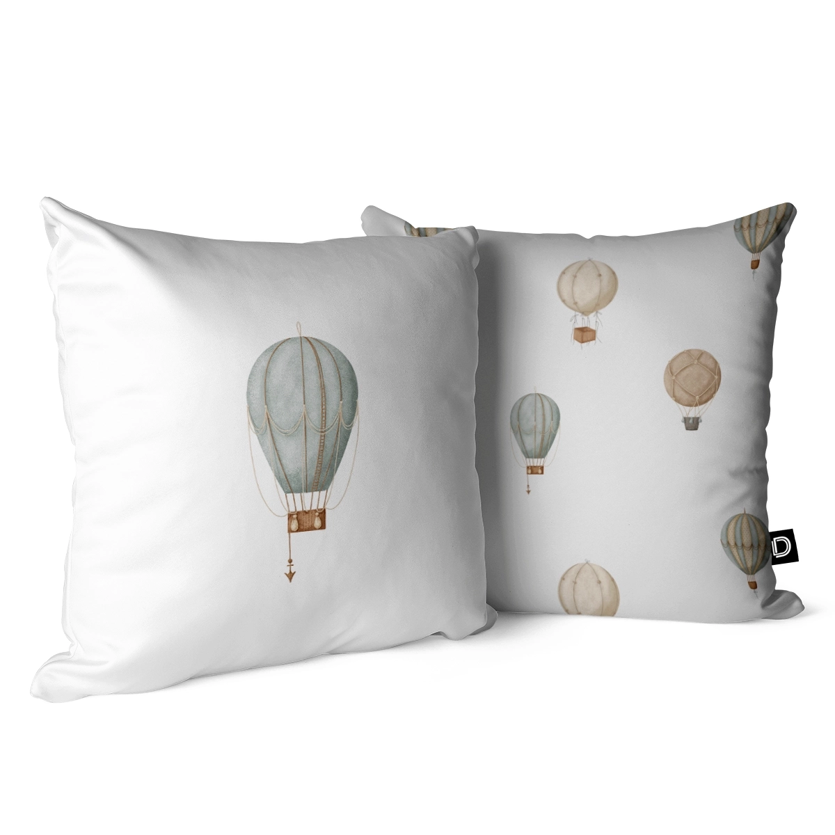 Poduszka dla dzieci OCEAN DREAM wzór D123 | błękitny balon