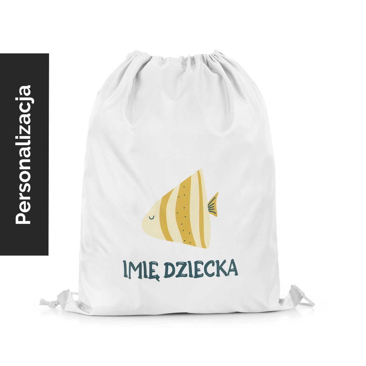 Plecak Worek dla dzieci OCEAN DREAM wzór D203 z imieniem | bajkowa rafa koralowa