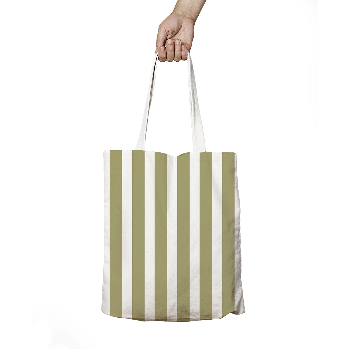 Torba SUMMER wzór SM18 | pasy oliwkowe