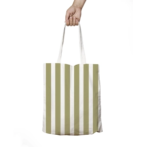 Torba SUMMER wzór SM18 | pasy oliwkowe