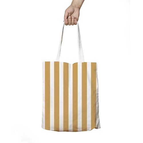 Torba SUMMER wzór SM22 | pasy musztardowe