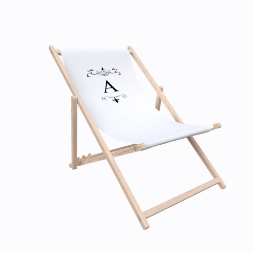 Leżak ślubny LS05 | elegancki monogram