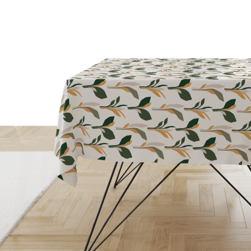 Obrus SUMMER wzór SM29 | geometryczne liście