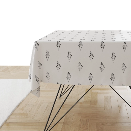 Obrus SUMMER wzór SM42 | szkicowane listki