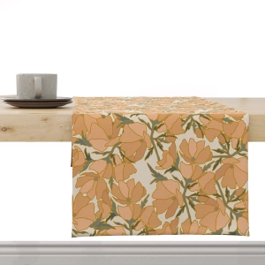Bieżnik FLORAL wzór F36 | maczki kalifornijskie