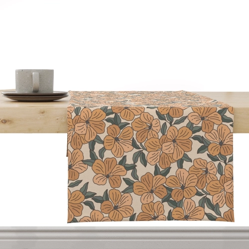 Bieżnik FLORAL wzór F39 | tunbergia oskrzydlona