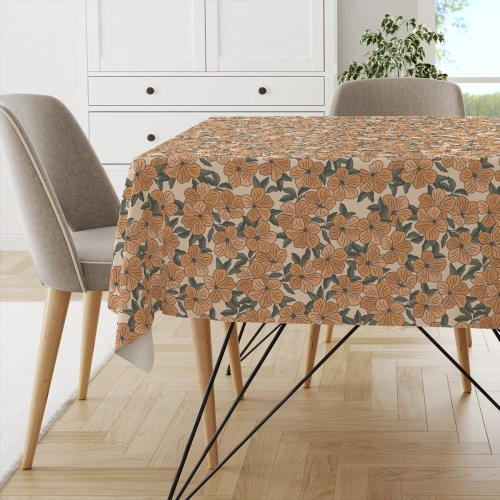 Obrus FLORAL wzór F39 | tunbergia oskrzydlona