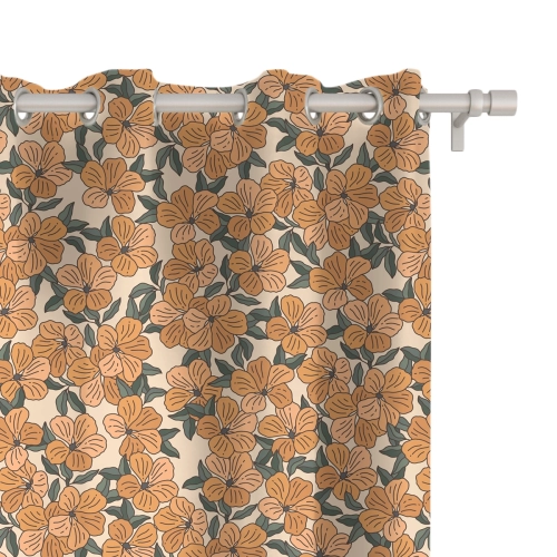 Zasłona FLORAL wzór F39 | tunbergia oskrzydlona