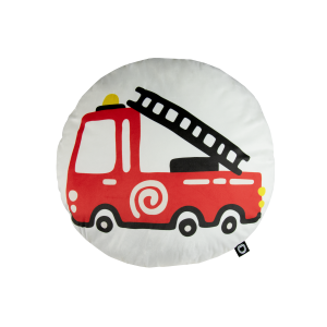 Poduszka CITY LIFE wzór D1153D | wóz strażacki