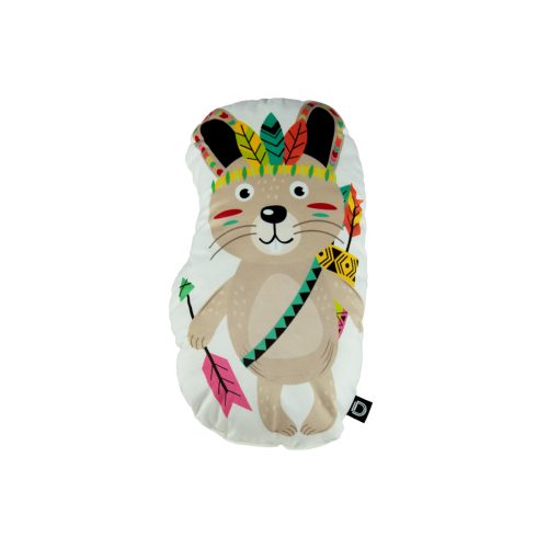 Poduszka INDIAN BOHO wzór D183D | zając
