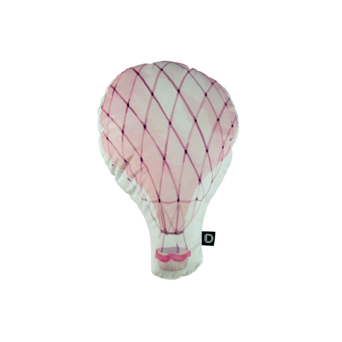Poduszka UNIQUE JOURNEY  wzór D843D  | jasnoróżowy balon  