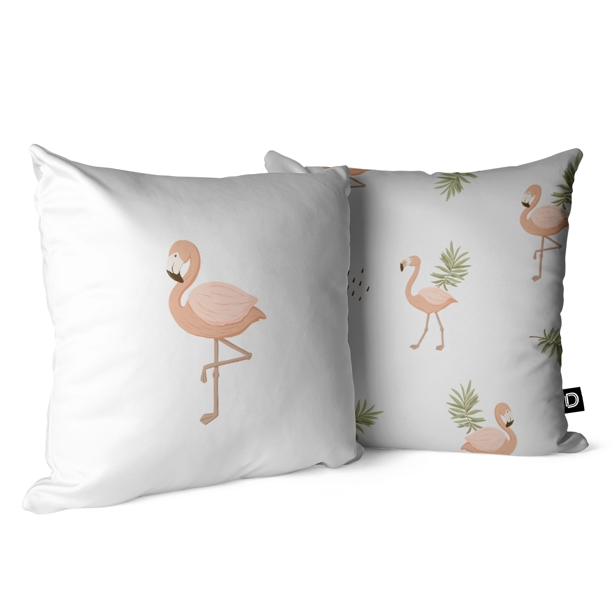 Poduszka dla dzieci WILD SAFARI wzór D208 | różowe flamingi