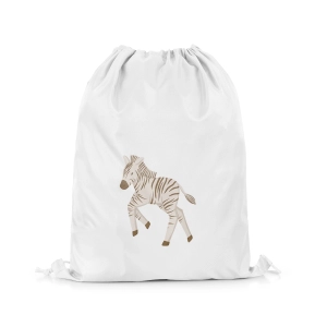 Plecak Worek dla dzieci WILD SAFARI wzór D212 | wesoła zebra