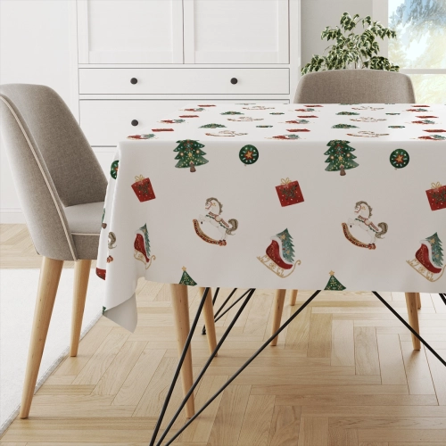 Obrus XMAS wzór XM14 | Święta na biegunach