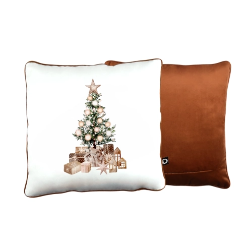 Poduszka XMAS wzór XM11 | Choinka z prezentami